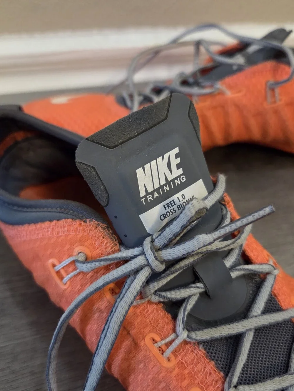 Women's Nike Free Cross Bionic 1.0 Spikeless Orange Track Shoes 641530-801 US 9 - Picture 6 of 13